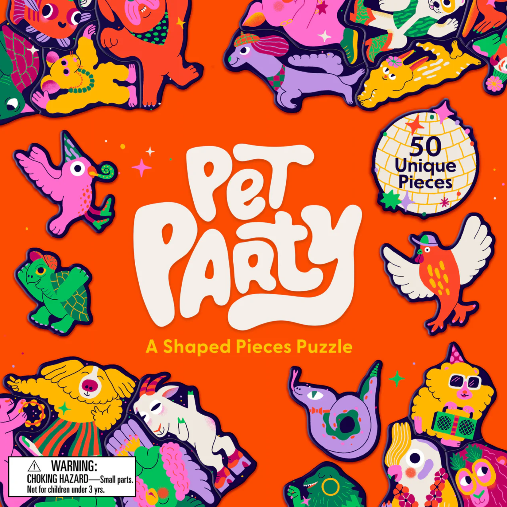 Laurence King Publishing 50 pc Puzzle Pet Party