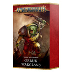 Games Workshop Warhammer Age of Sigmar Warscroll Cards Orruk Warclans 4E