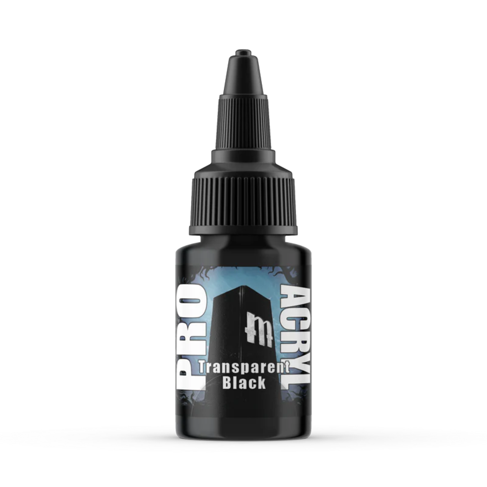 Monument Hobbies Pro Acryl Transparent Black 22 ml