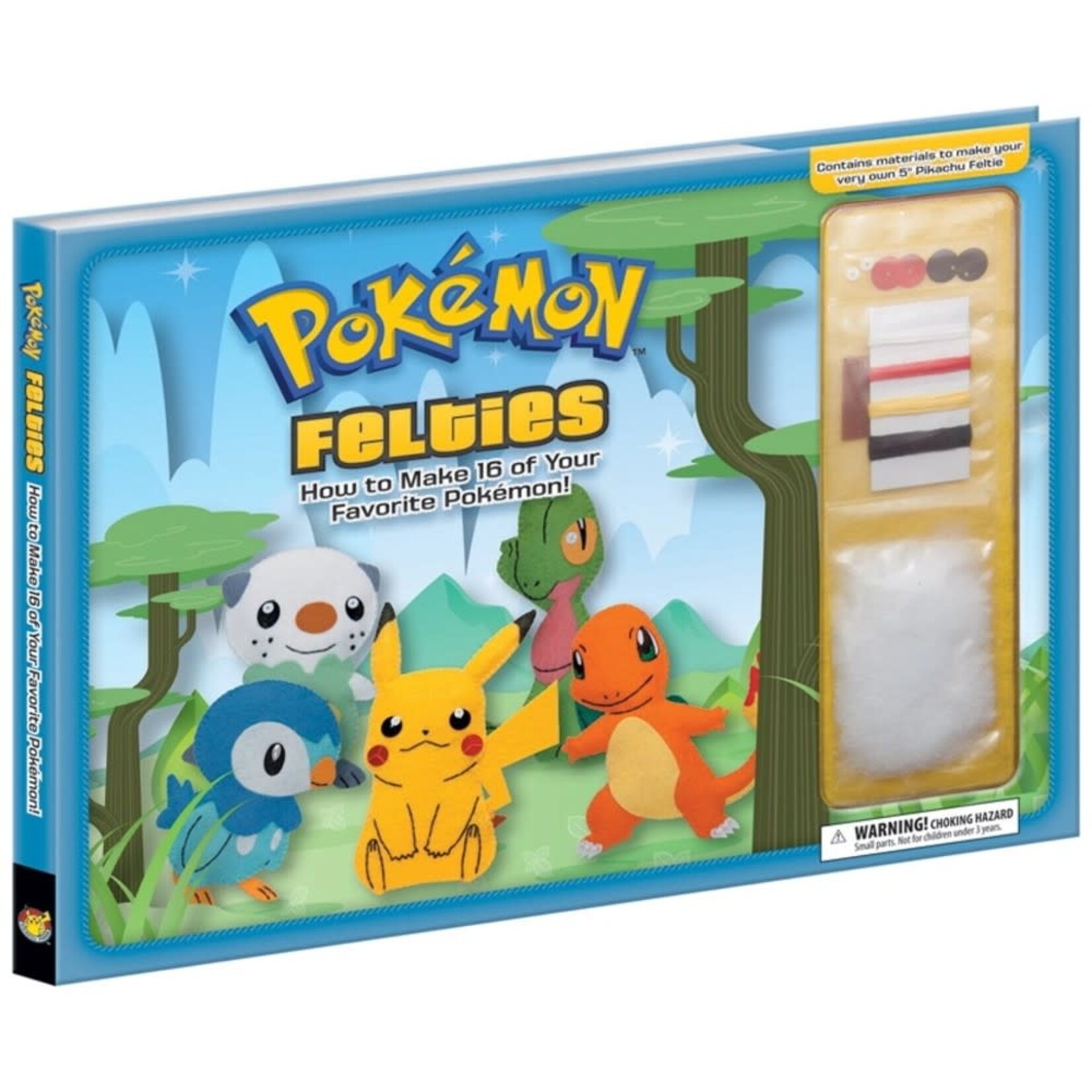 Simon and Schuster Pokemon Felties How To Make 16 of Your Favorite Pokemon By Pikachu Press