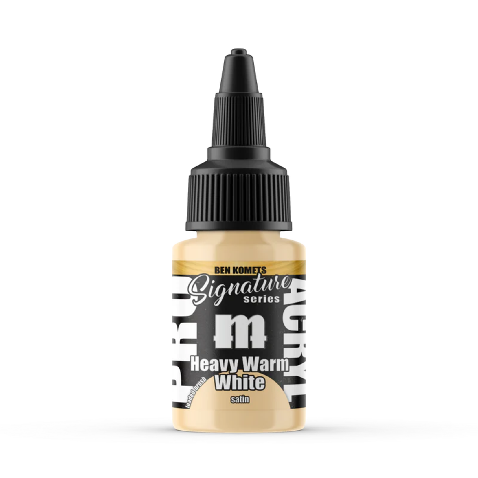 Monument Hobbies Pro Acryl Signature Series Ben Komets Heavy Warm White Satin 22 ml