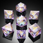 Dice Habit Liquid Core Ethereal Polyhedral 7 Die Set