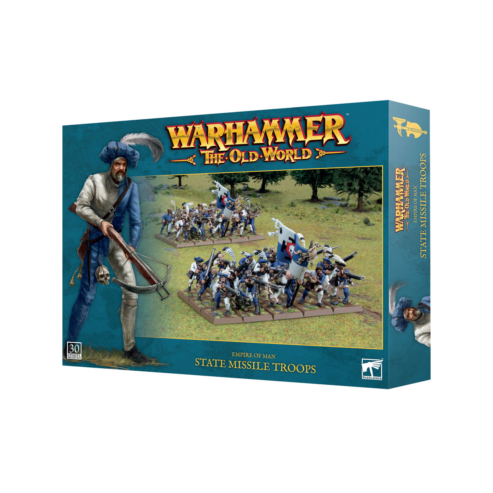 Games Workshop Warhammer The Old World Empire of Man State Missile Troops