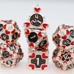 Foam Brain Games Erotes Arrow Anteros RPG dice 7 die set
