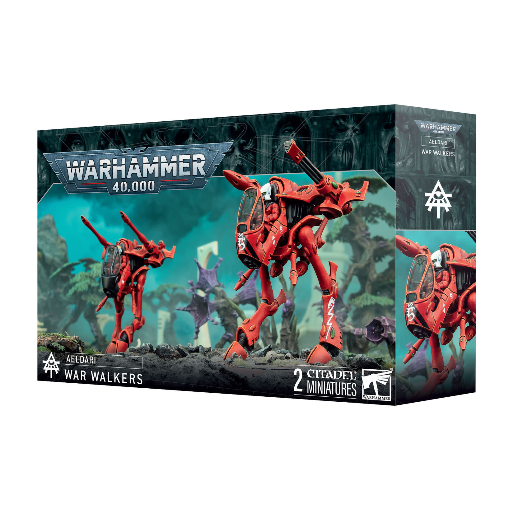 Games Workshop Warhammer 40k Xenos Aeldari War Walkers 10E