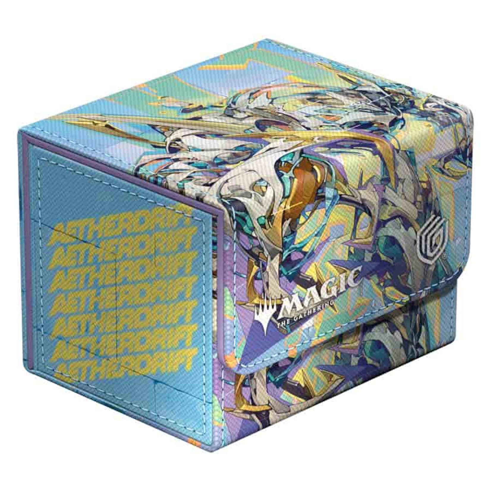 Ultimate Guard Sidewinder 100+ Card Deck Box - Magic: The Gathering Aetherdrift Oildeep Gearhulk Artwork