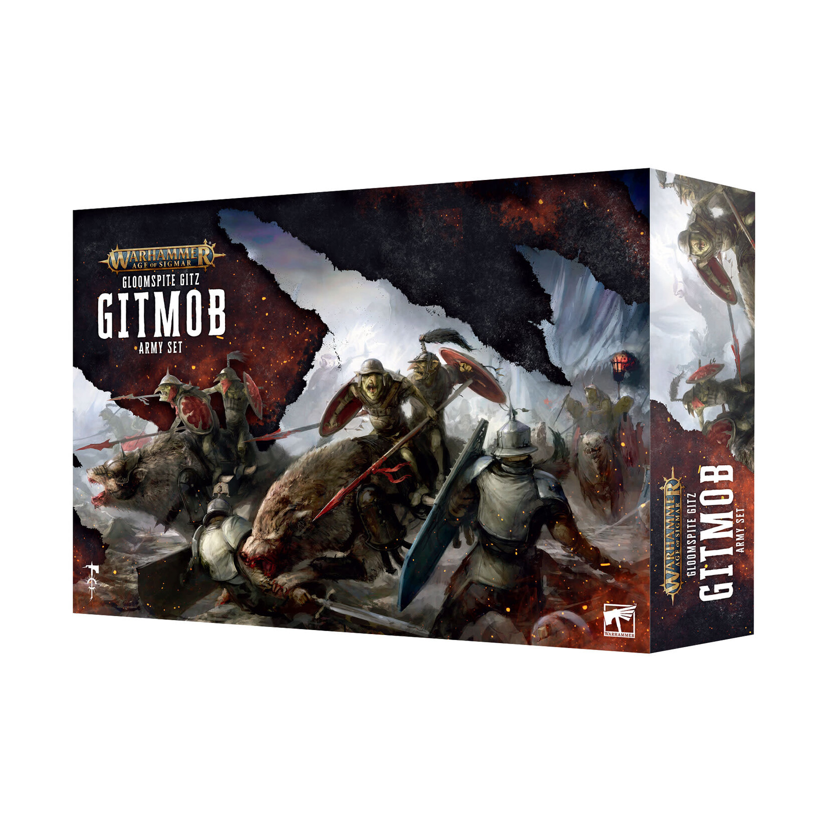 Games Workshop Warhammer Age of Sigmar Gloomspite Gitz Gitmob Army Set