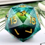 Dice Habit Jumbo d20 Dragon Eye Specimen