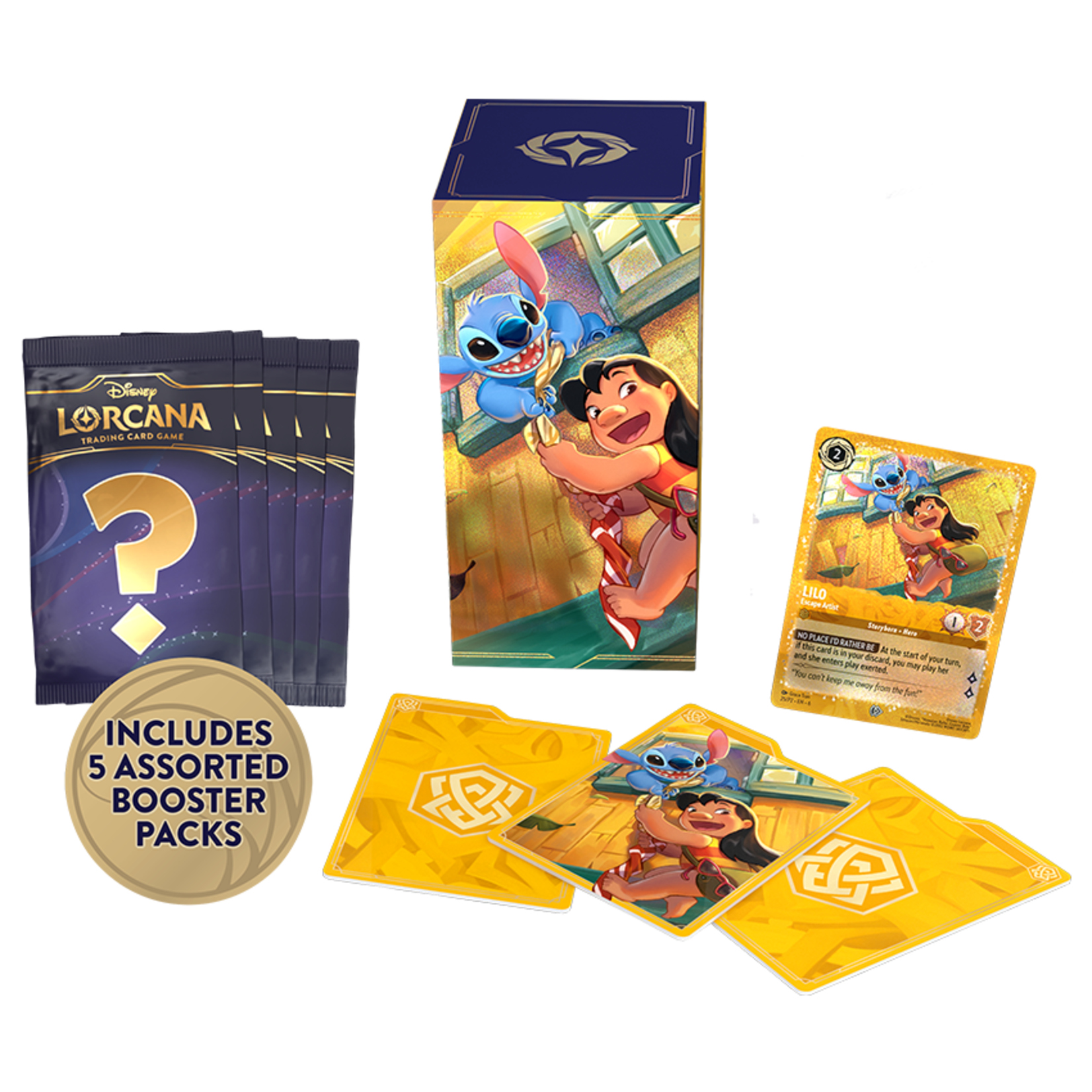 Ravensburger Disney Lorcana Archazia's Island Lilo and Stitch Gift Set