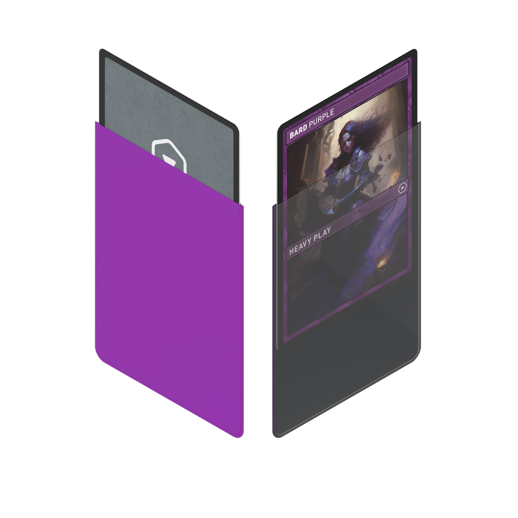 Heavy Play Heavy Play CURV Sleeves Standard Bard Purple 100 ct