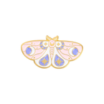 Magia Design Celestial Moth Alloy Pin