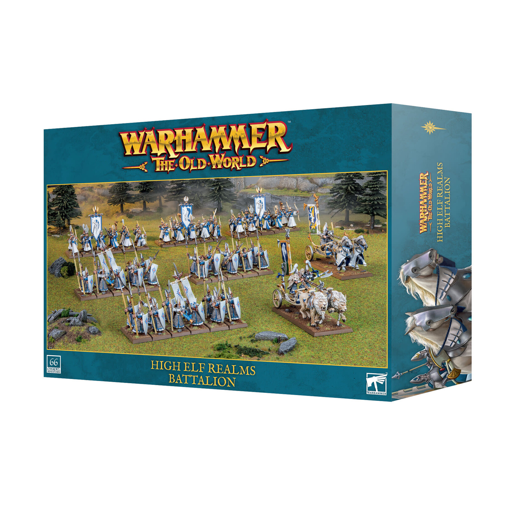 Games Workshop Warhammer The Old World High Elf Realms Battallion