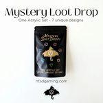 Ember Glow Ember Glow Mystery Loot Drop Unique Acrylic 7 Die Set