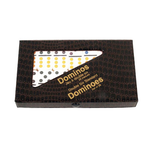 World Wise Imports Double 6 Standard Size Color Dot Dominoes in Case