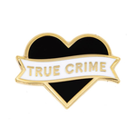 These Are Things Heart True Crime Enamel Pin