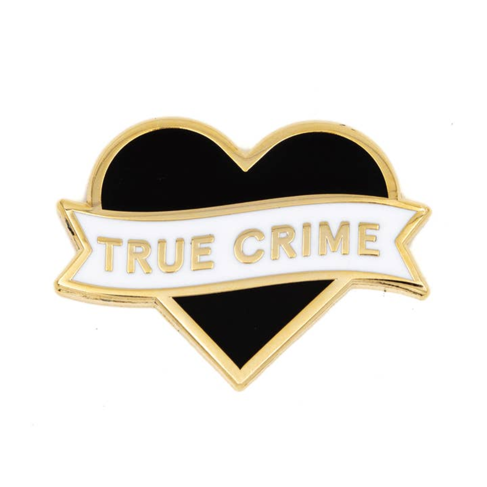 These Are Things Heart True Crime Enamel Pin