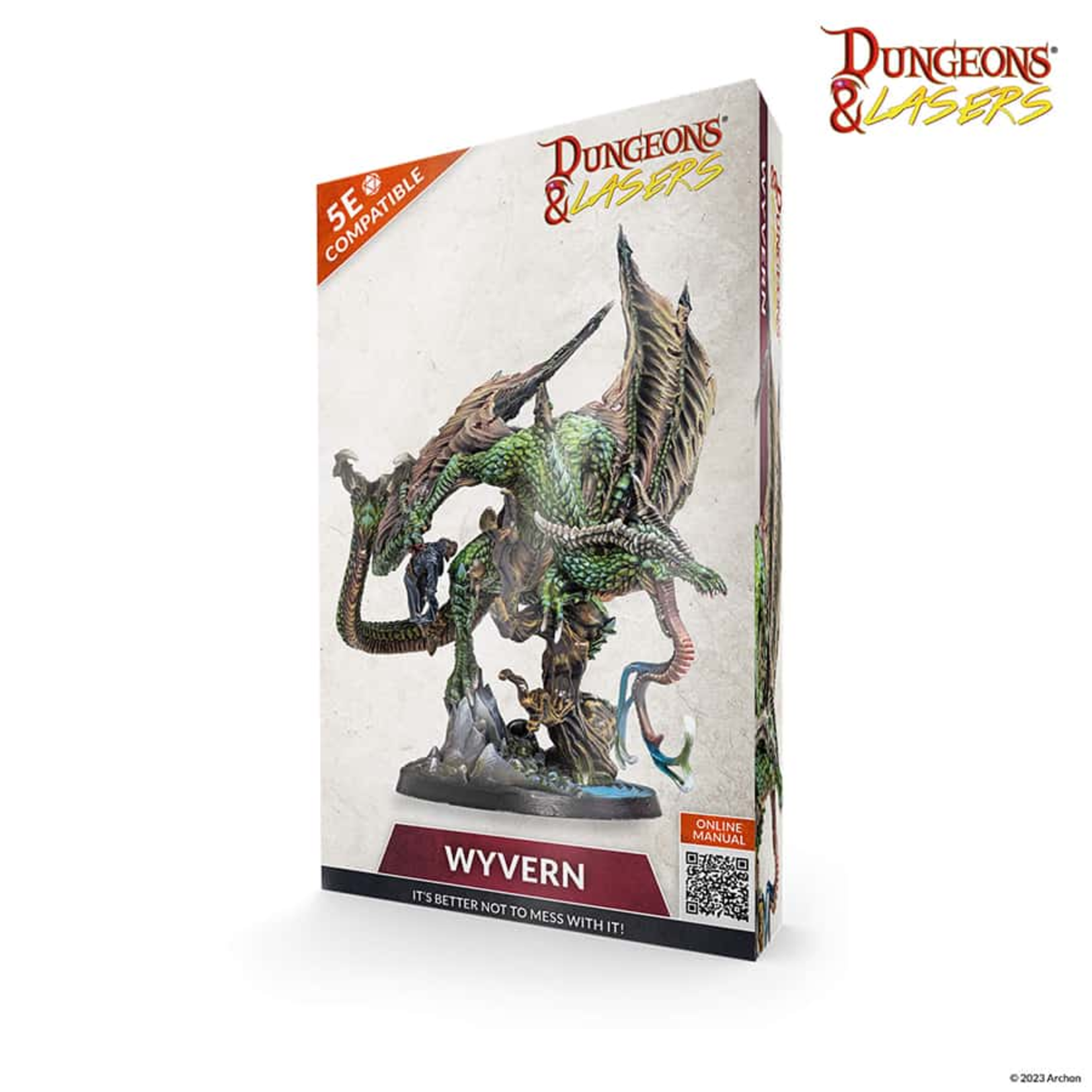 Archon Studios Dungeons and Lasers Miniatures Wyvern