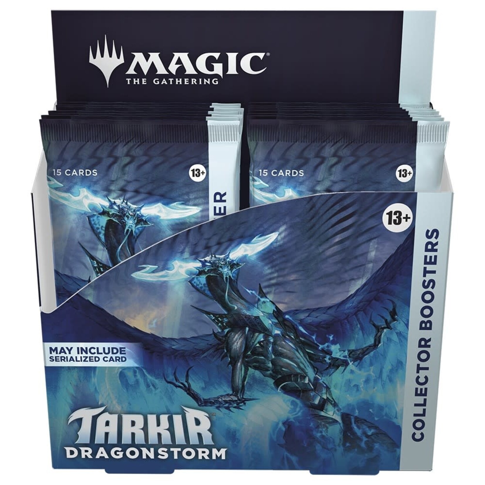 Wizards of the Coast Magic the Gathering Tarkir Dragonstorm Collector Booster BOX