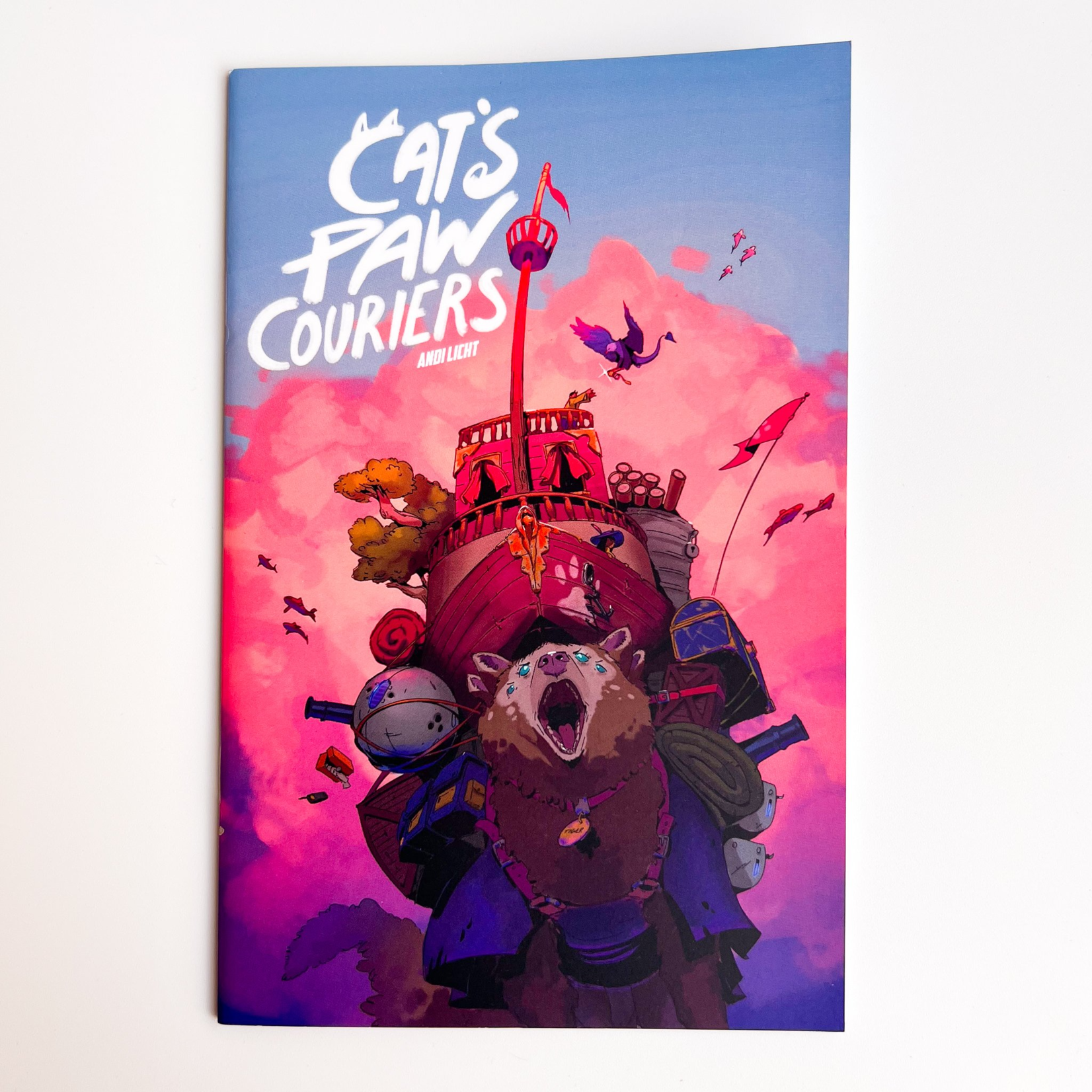 Andi Makes Games Cat's Paw Couriers