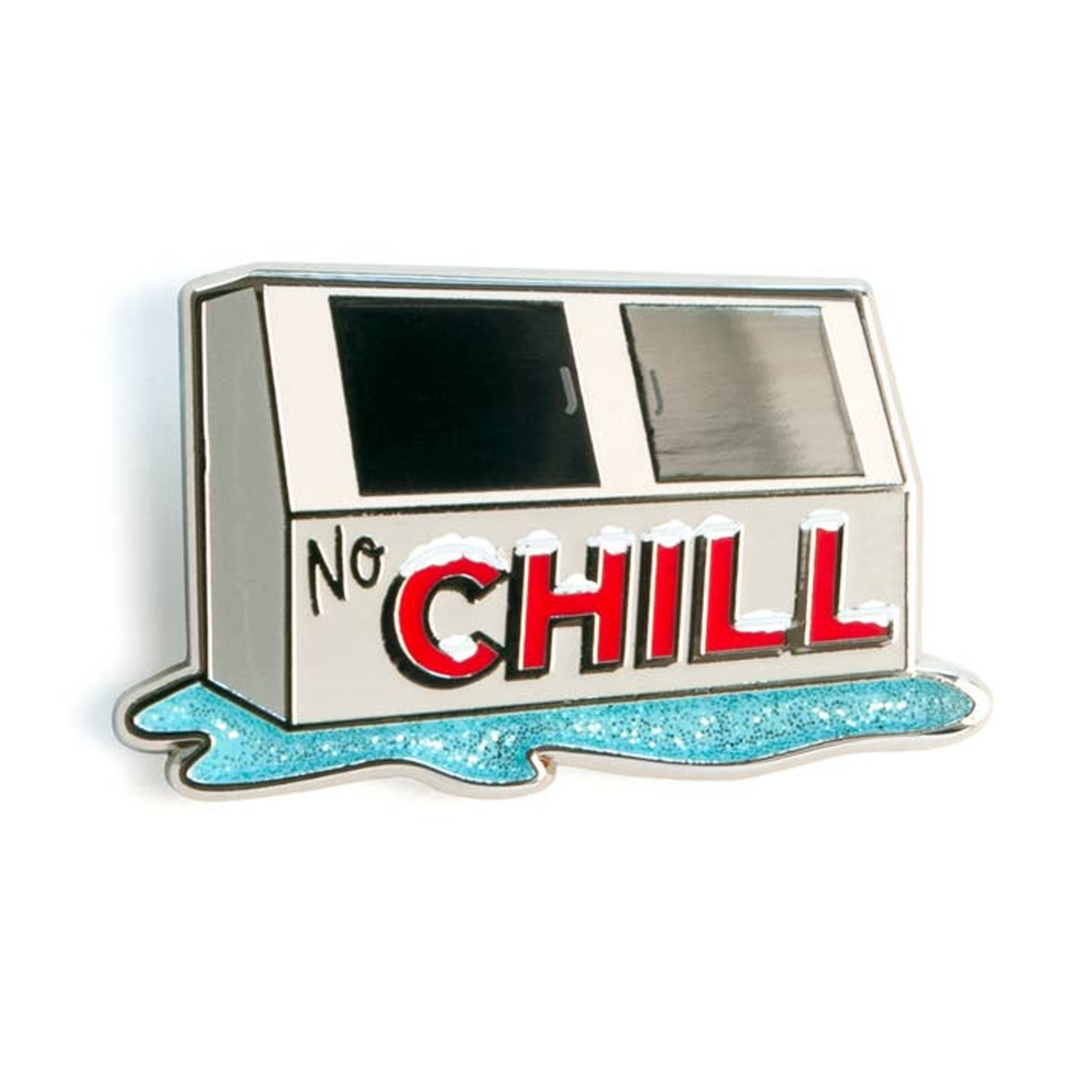 Smarty Pants Paper No Chill Enamel Pin