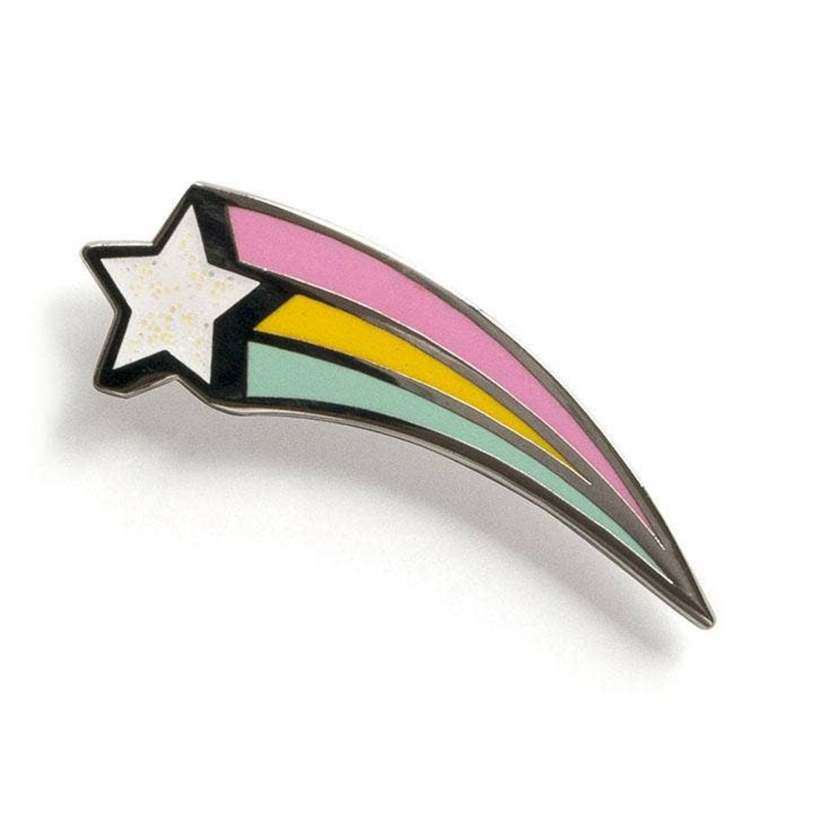 Smarty Pants Paper Shooting Star Enamel Pin