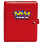 Ultra Pro Ultra Pro Pokemon 4 Pocket Premium Snap Binder Red w/ Logo