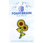Foam Brain Games Hollow Hearts Dice Sunflower Enamel Pin