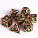 Die Hard Gravehold Copper w/ Green Metal Polyhedral 7 die set
