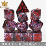 DND Dice DND Dice Rogue's Rendezvous Polyhedral 11 die set
