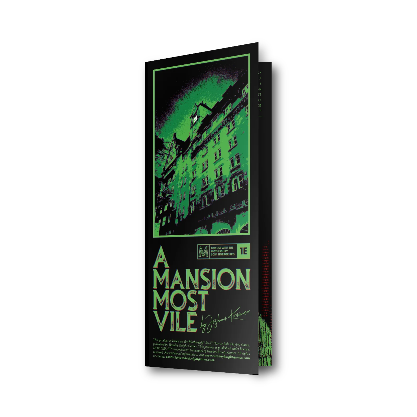 Tuesday Knight Games Mothership A Mansion Most Vile