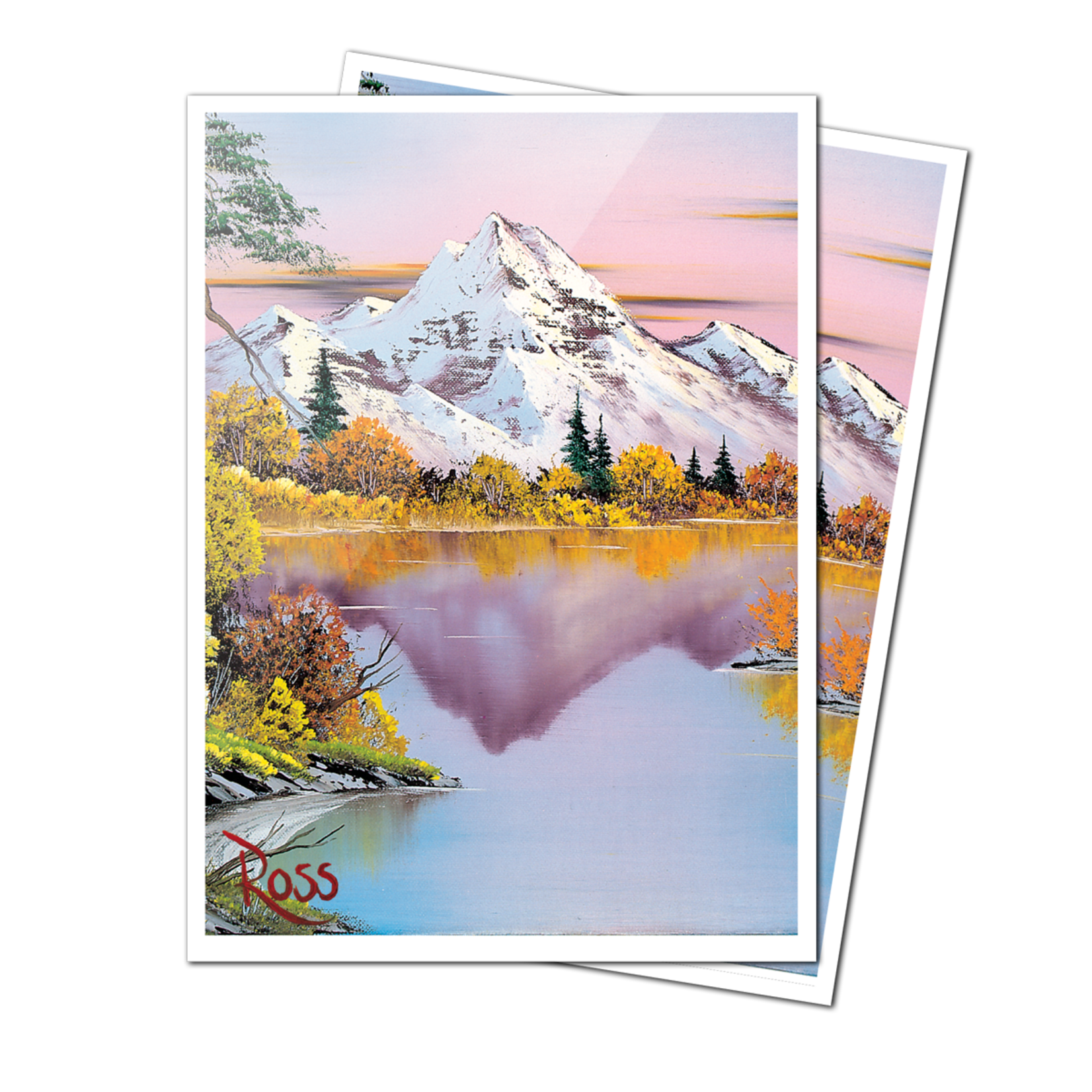 Ultra Pro Ultra Pro Bob Ross Mighty Mountain Lake APEX Sleeves 105 ct
