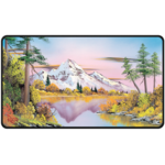 Ultra Pro Ultra Pro Magic Stitched Playmat Bob Ross Mighty Mountain Lake