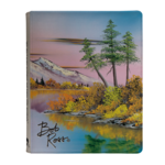 Ultra Pro Ultra Pro Pro-Binder Elite 9 Pocket Zippered Bob Ross Mighty Mountain Lake