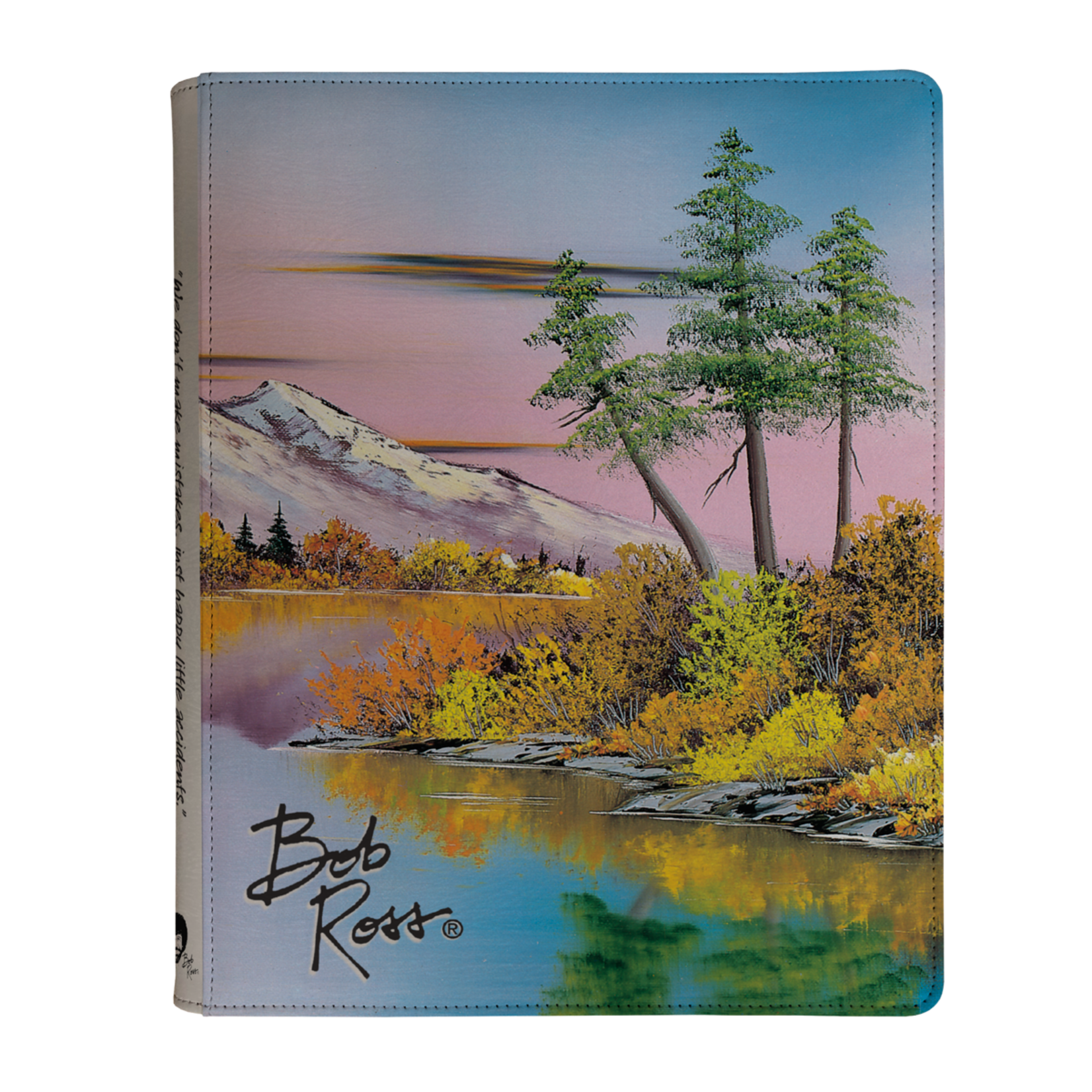 Ultra Pro Ultra Pro Pro-Binder Elite 9 Pocket Zippered Bob Ross Mighty Mountain Lake