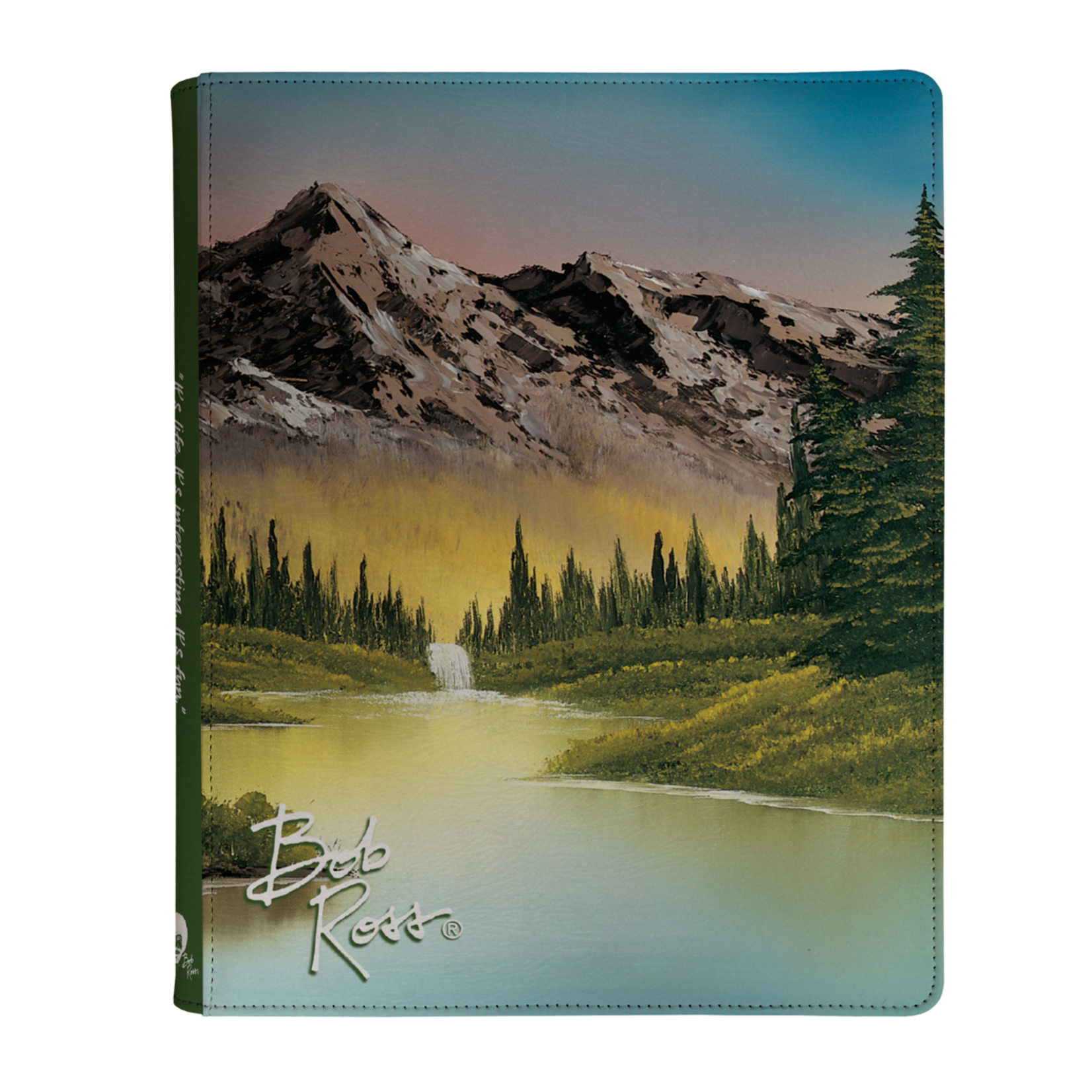 Ultra Pro Ultra Pro Pro-Binder Elite 9 Pocket Zippered Bob Ross Mountain Retreat