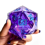 Dispel Dispel Milky Way Wishes 95 mm Chonk d20