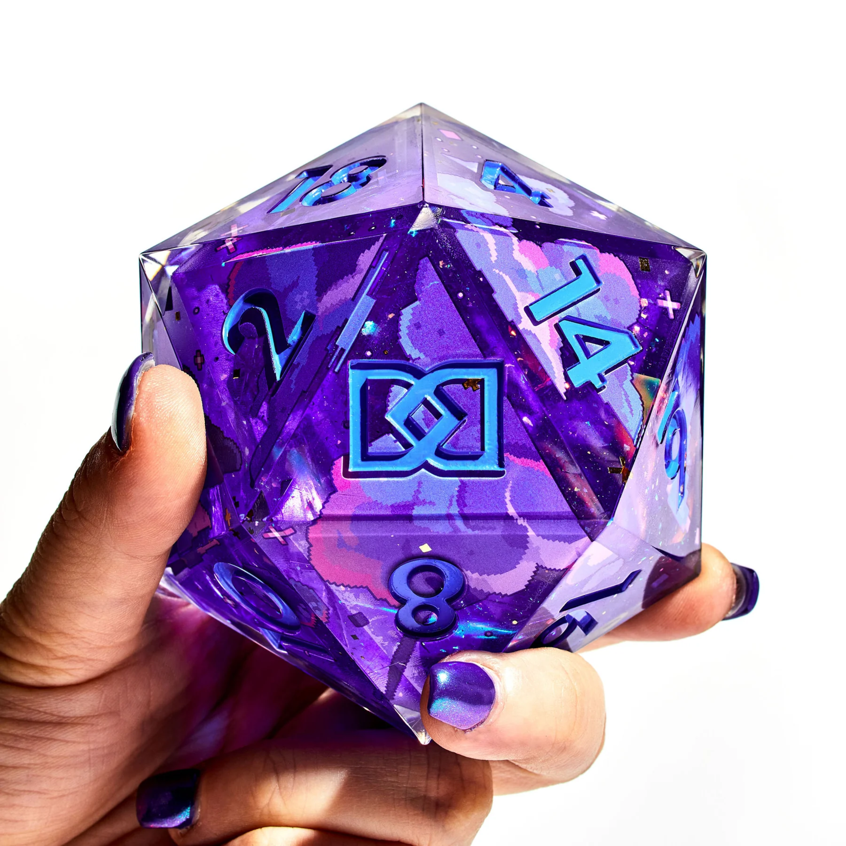 Dispel Dispel Milky Way Wishes 95 mm Chonk d20