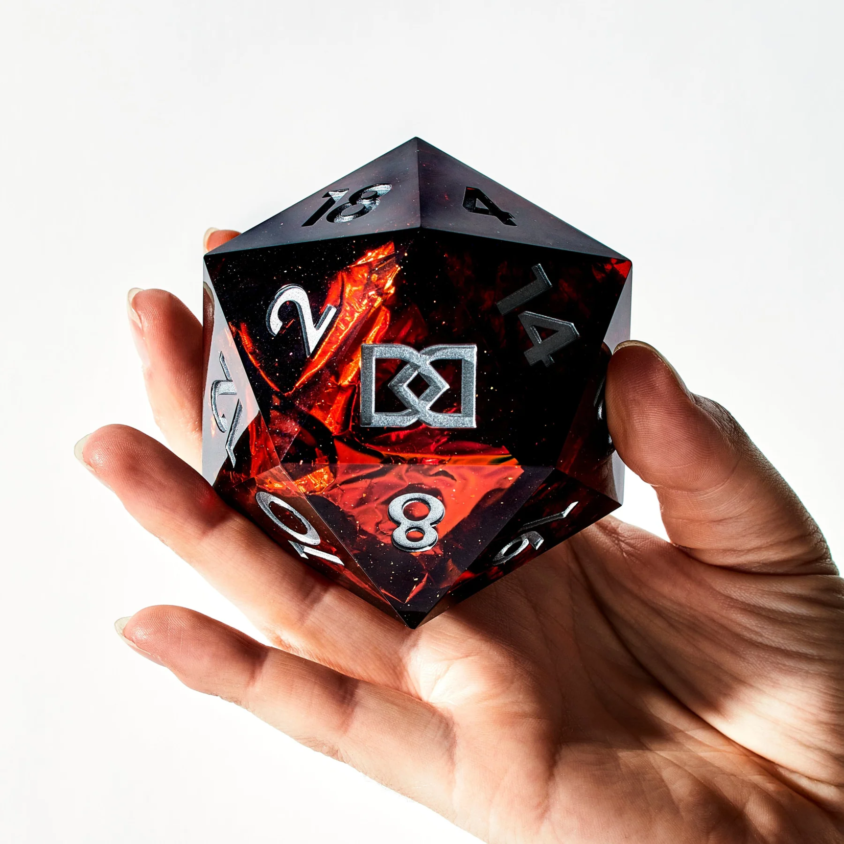 Dispel Dispel Crimson Nebula 95 mm Chonk d20