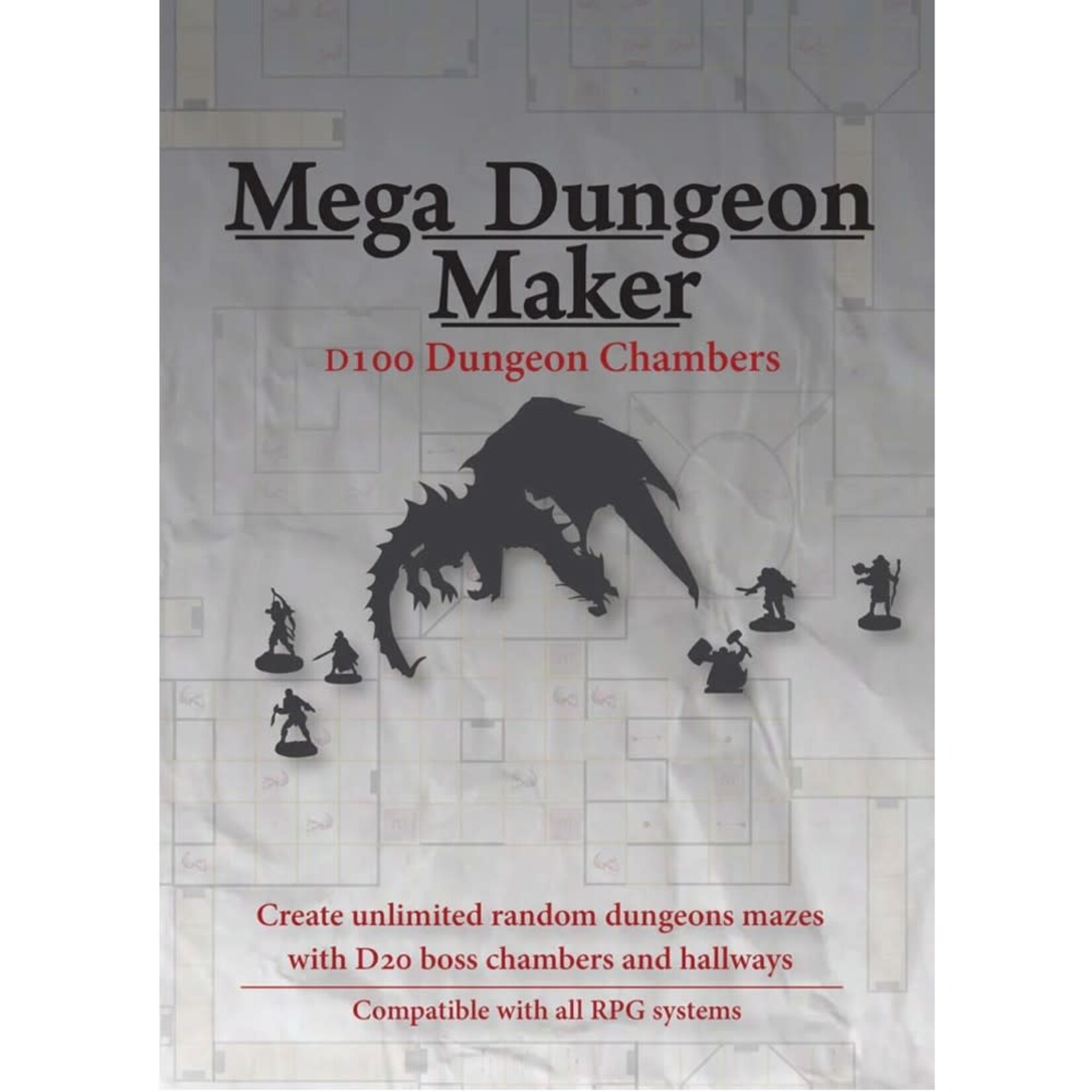 Exalted Funeral Press Mega Dungeon Maker d100 Dungeon Chambers