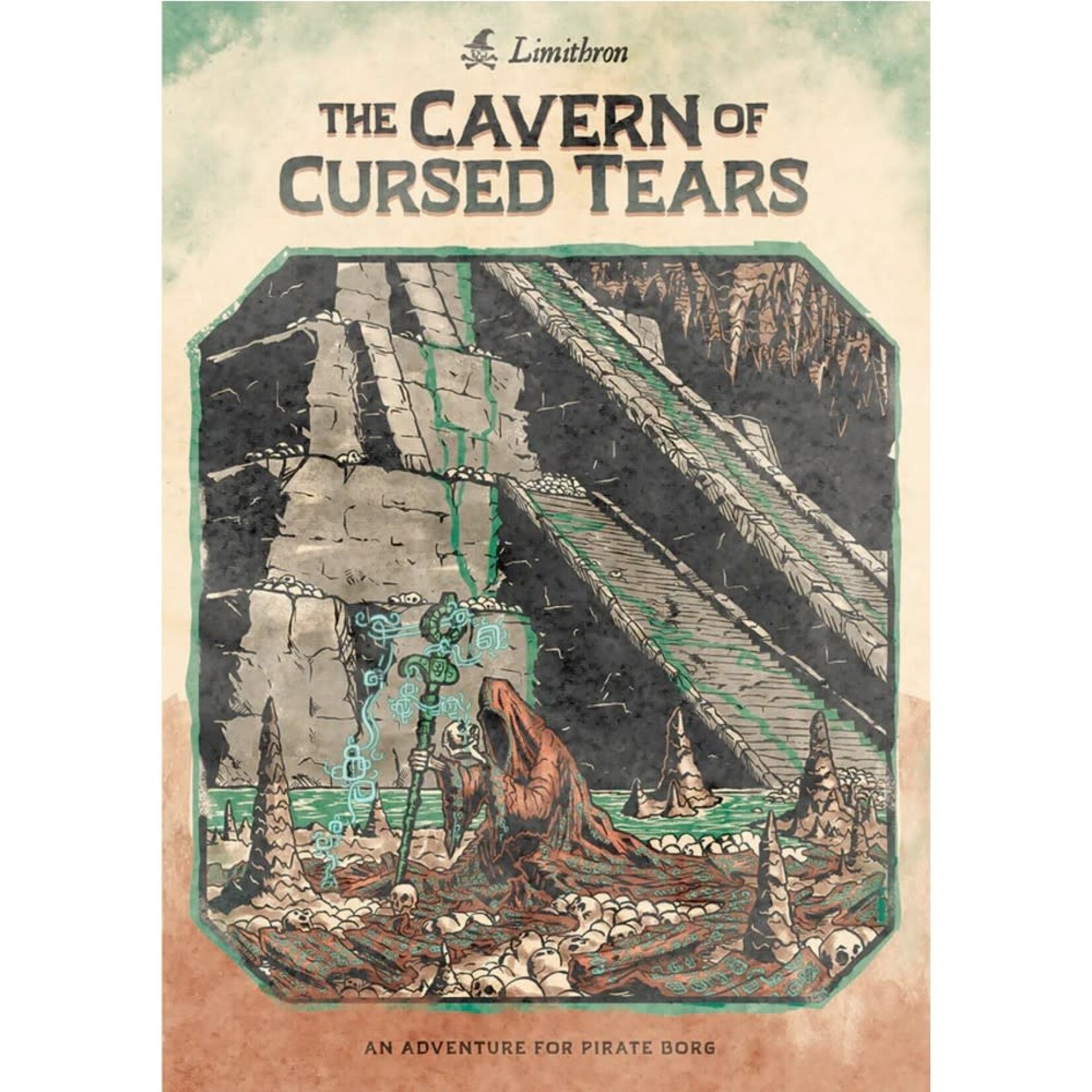 Limithron Pirate Borg Cavern of Cursed Tears