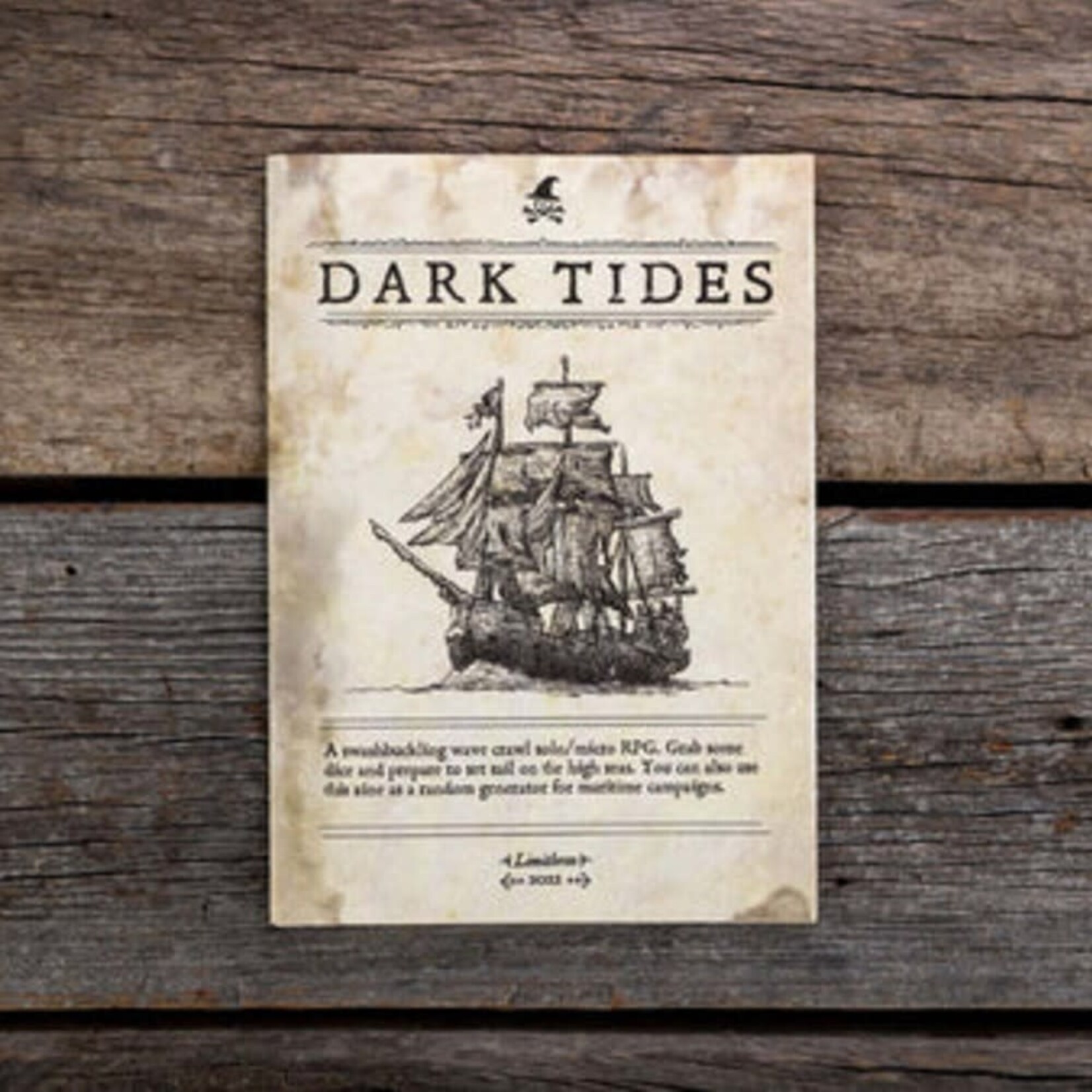 Limithron Pirate Borg Dark Tides Solo RPG