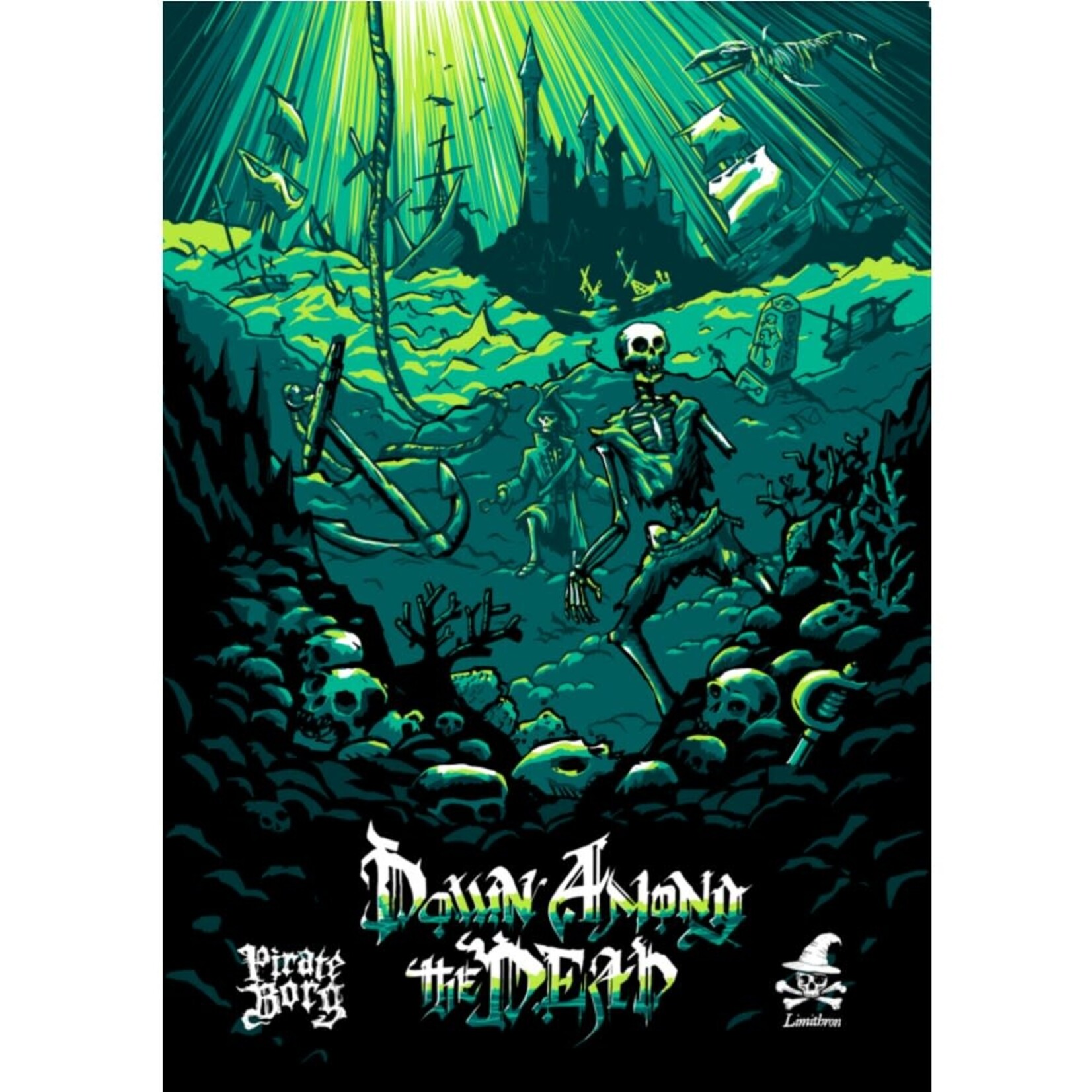 Limithron Pirate Borg Down Among the Dead Mega Map Pack