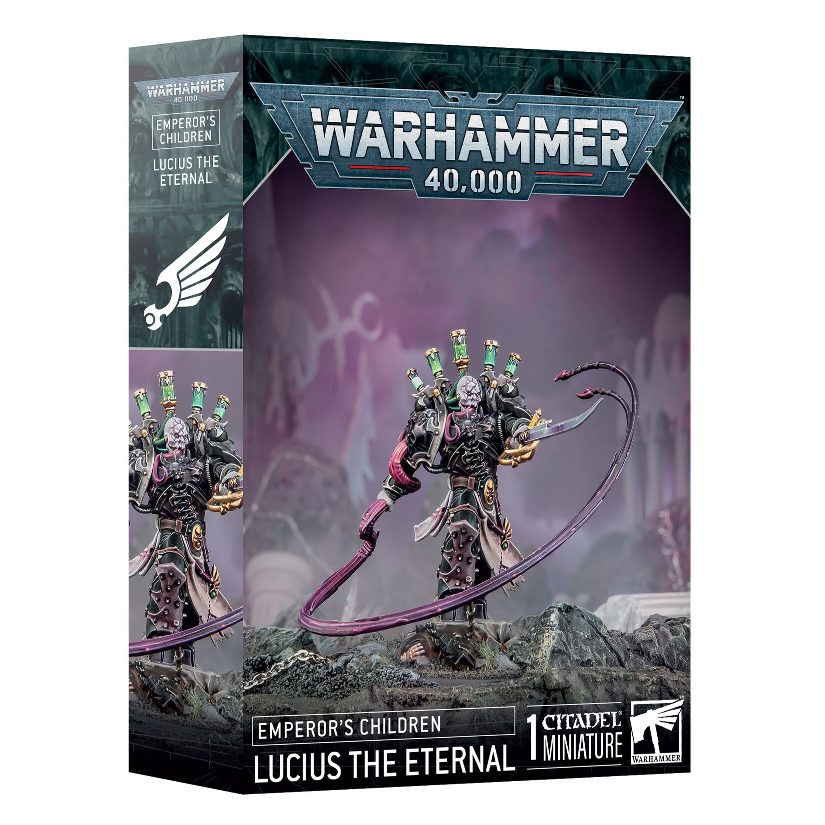 Games Workshop Warhammer 40k Chaos Emperor's Children Lucius the Eternal