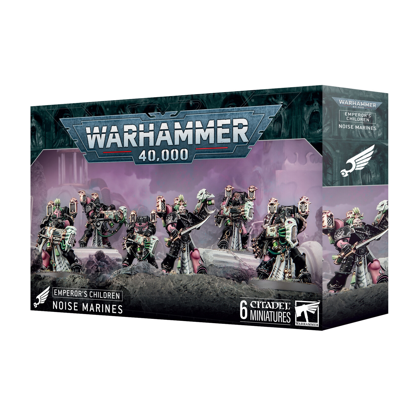 Games Workshop Warhammer 40k Chaos Emperor's Children Noise Marines