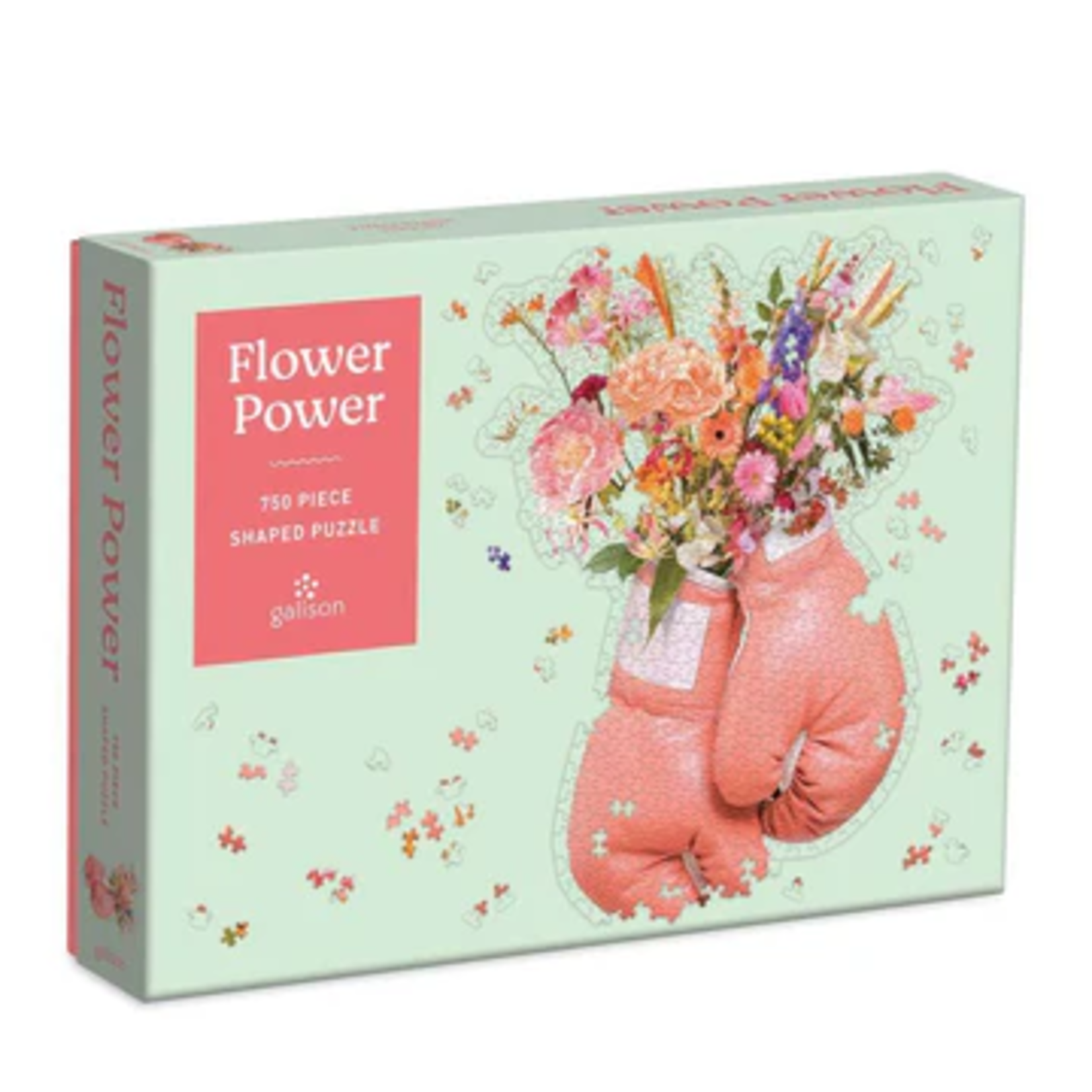 Galison 750 pc Shaped Puzzle Flower Power