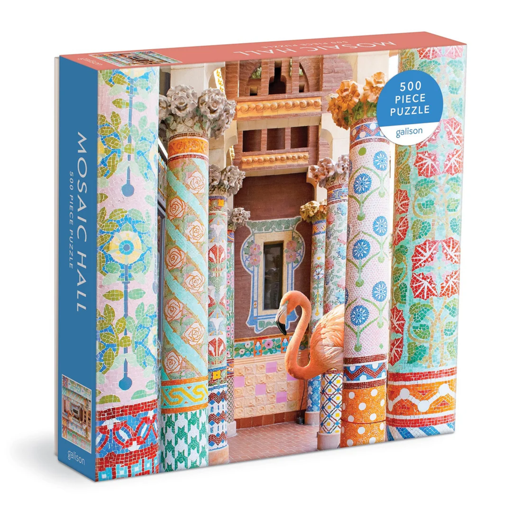 Galison 500 pc Puzzle Mosaic Hall