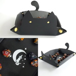 Fennek and Finch Cat Dice Rolling Tray Black