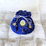 Fennek and Finch Cleric Starry Blue Multipocket Large Dice Bag