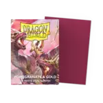 Arcane Tinmen Dragon Shield Sleeves Matte Dual Pomegranate Gold 100 ct