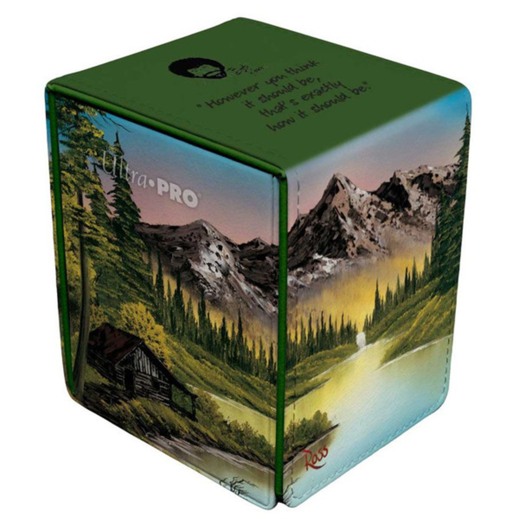 Ultra Pro Ultra Pro Deck Box Alcove Bob Ross Mountain Retreat